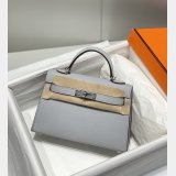 Hermes Outlet Epsom Kelly 19/25/28CM 1:1 Designer Bag