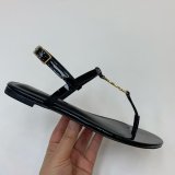 Cheap SAINT LAURENT flat sandals