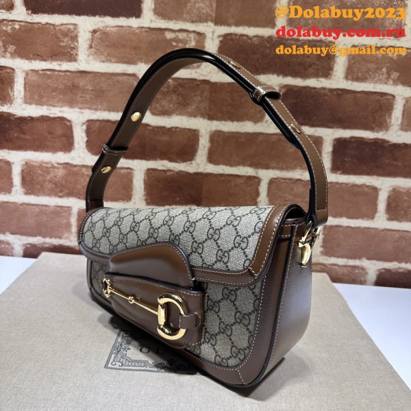 Wholesale 764155 Horsebit Shoulder 1955 Gucci Inspired Bag