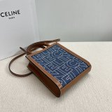 UK celine MINI CABAS BAGS canvas 193302