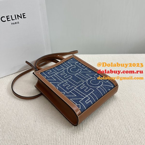 UK celine MINI CABAS BAGS canvas 193302