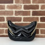 Copy GG Marmont Gucci 777263 Knockoff Shoulder Black Bag