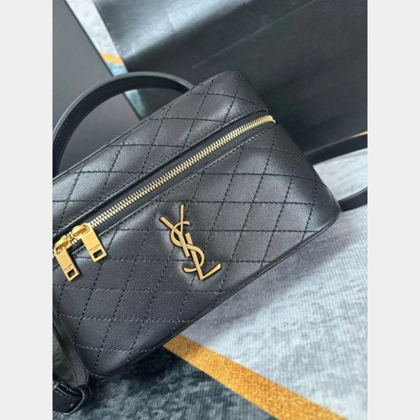 YSL Gaby Copy Vanity Black 766731 UKs Bag