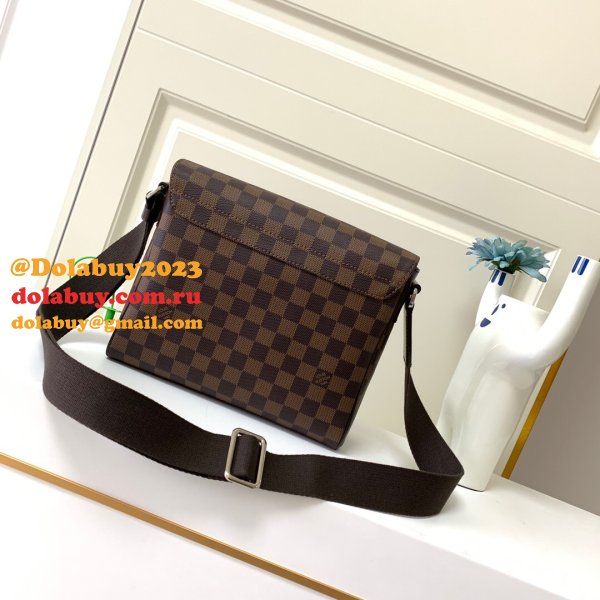 Louis Vuitton Perfects N41031 District PM Damier Ebene Canvas