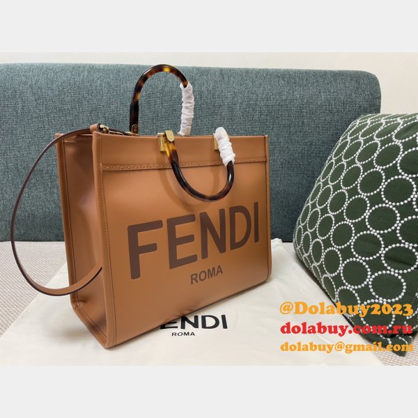 UK Knockoff FENDI TOTE Sunshine SMALL HANDBAG