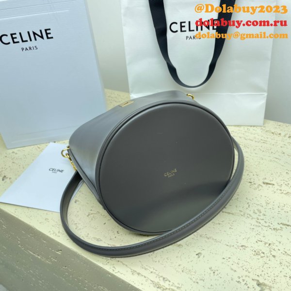 UK Celine Perfect Perfect Quality Teen Bucket Triomphe Bag