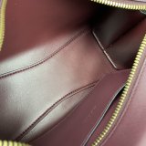 Best balenciaga cuag plain weave wine red