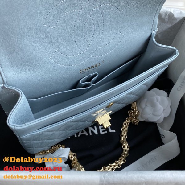 High Quality CC 2.55 Top original Flap Reissue Blue Bag High Quality bag