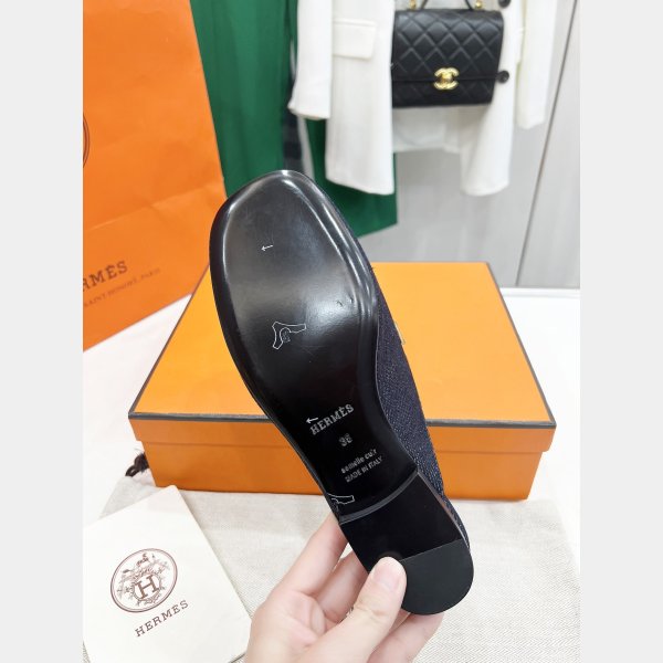 AAA+ hermes Fashion Mule slippers Wholesale