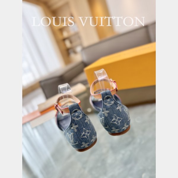 Luxury Duplicate LOUIS VUITTON Helios Flat Sandal