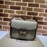 Gucci Horsebit 700457 Fake 1955 Crossbody 1:1 Mirror Beige Bag