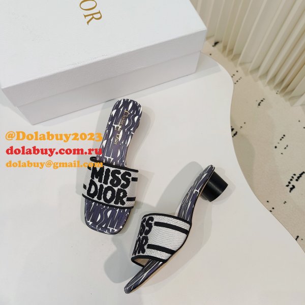 Perfect dior Dway Heeled Slide