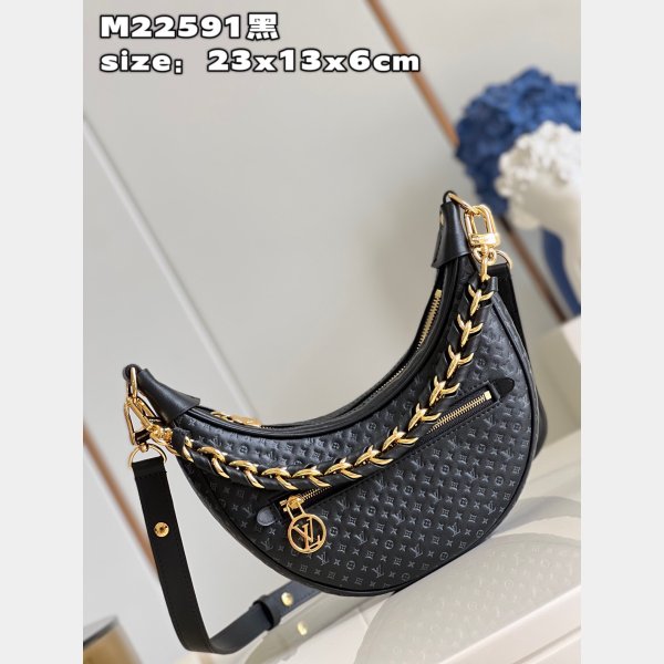 AAA Louis Vuitton Loop H27 M22591 Women Black UKs Handbag