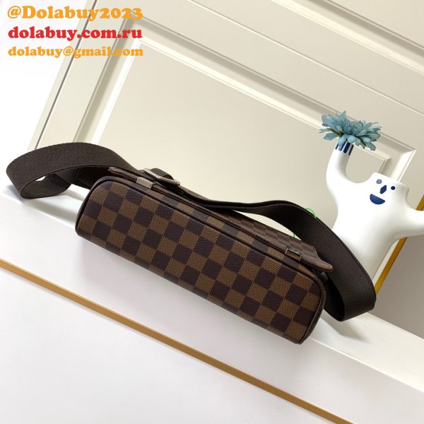 Louis Vuitton Perfects N41031 District PM Damier Ebene Canvas