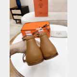 Copy HERMES SANTORINI EPSOM SANDALS 2024