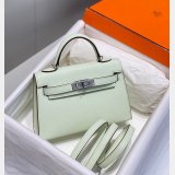 Hermes Outlet Epsom Kelly 19/25/28CM 1:1 Designer Bag