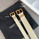 7 Star Best SAINT LAURENT 1:1 MirrorS BELT FOR SALE 20MM/30MM