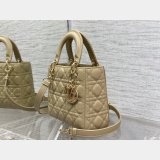 7 Star DIOR lady 17/20/24CM calf togo leather bag