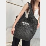 Perfect prada raffia woven tote bag large 1BG424