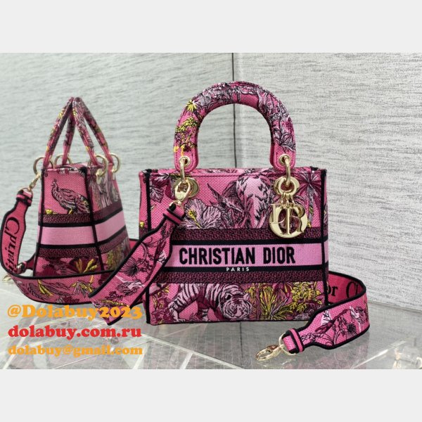 Discount 7 Star Christian Dior Lady Dior 24cm Bags