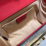 Gucci Fashion GG Supreme Padlock Small Shoulder 409487 Bag