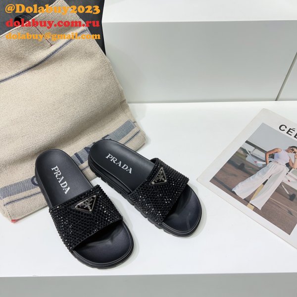 Our  Webstore Prada 1:1 Mirror High Quality Flat Sandals