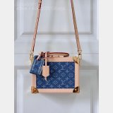 Petite Valise Denim Bleu M24161 Copy Louis Vuitton Luxury Bag