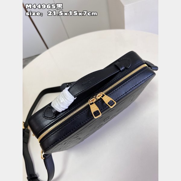 High Quality Handle Soft Top Qualitys Louis Vuitton M44965 Black Bag