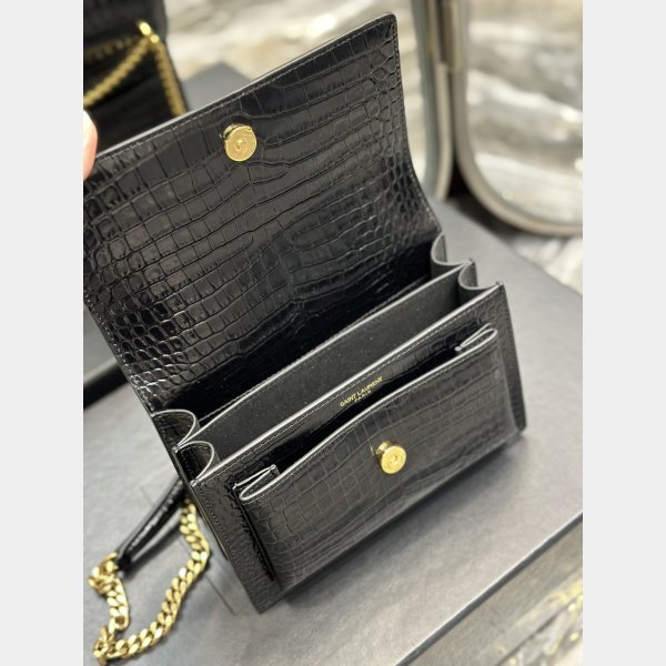 Fake YSL 1:1 Mirror 19cm Yves Saint Laurent Sunset 441972 Bag