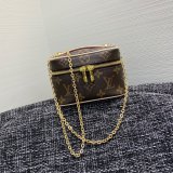 Louis Vuitton Nice Nano Monogram M44936 Brown Fashion