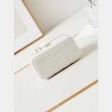 Copy chane 24A lambskin Cosmetic bag AP3820