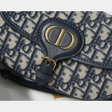 Designer Christian Dior Bobby East-West Blue Bag China Sale