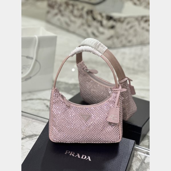 Luxury 1:1 Mirror 1NE515 Prada Hobo Fashion Bag Shop Online