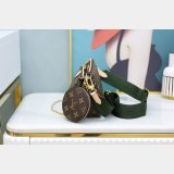 Louis Vuitton Inspired M44840 Multi Pochette Accessoires Pink or Khaki