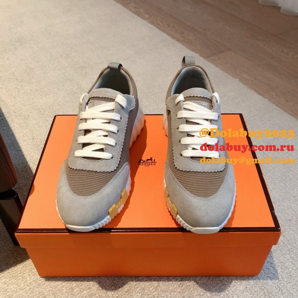 Top Quality HERMES MEN BOUNCING SNEAKER