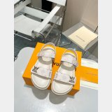 Copy LV Sunset Comfort Flat Sandal