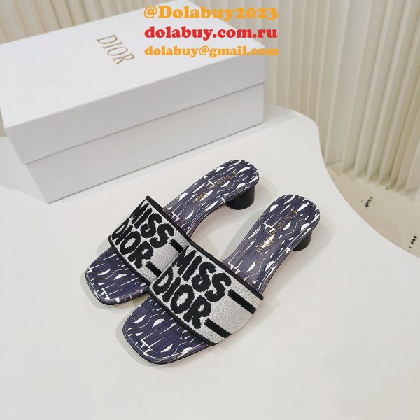 Perfect dior Dway Heeled Slide