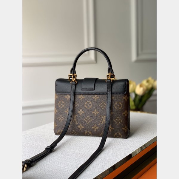 Louis Vuitton Monogram Canvas Locky BB Bag M44141 Black Cheap Bag