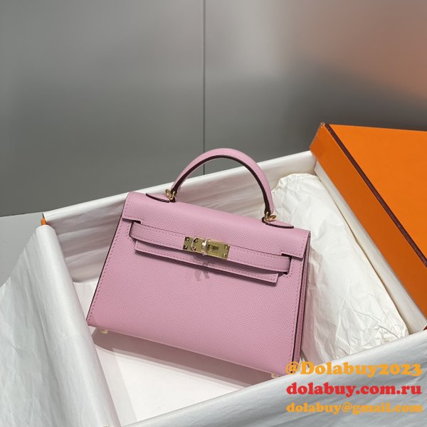 Buy Designer Best High Quality bag Hermes Kelly 19CM Mini Bags Online