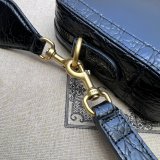 Gucci Buy Inspired Messengers Python Shoulder Bag 710861 Double G