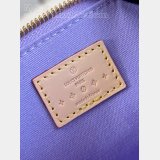 Inspired  Nano Alma Louis Vuitton M82974 Knockoff Glossy Lilac Bag