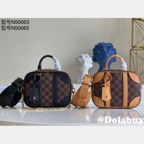 Designer LV UKs N50063/N50065 Valisette Souple BB Damier Ebene