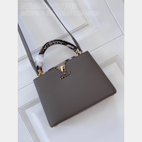 High Quality LV Capucines N82068 Fake Replcia Bag