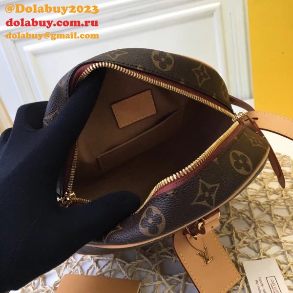 Perfect Louis Vuitton Boite Chapeau Souple MM Monogram M52294 Brown