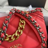 Top CC 19 Bags 2021 Red 30CM Luxury