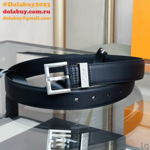 High Quality SAINT LAURENT Top QualityS BELT 20/30MM ONLINE