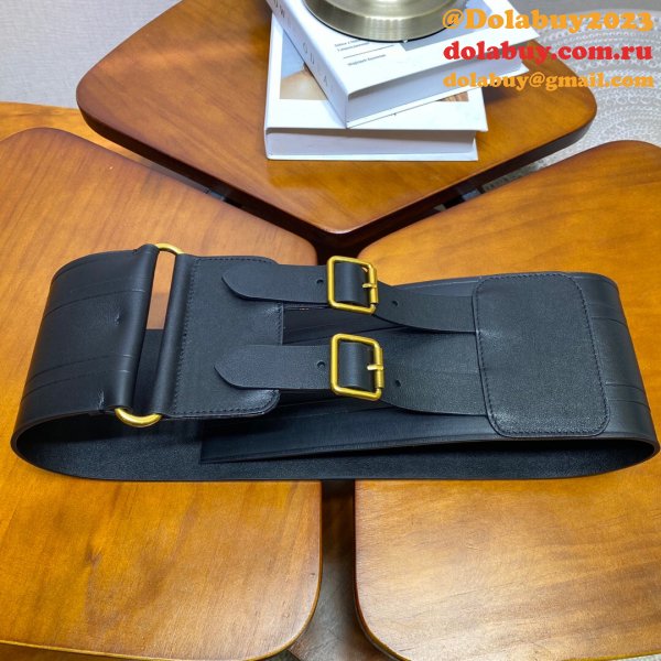 Buy Luxury Christian Louboutin Leather 10cm Belt