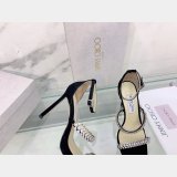 Suede Sandals Knockoff Jimmy Choo 7 Star Heel 10CM Shoes