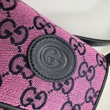 Messenger AAA+ Gucci 1:1 Mirrors GG Multicolour mini 657582 Bags