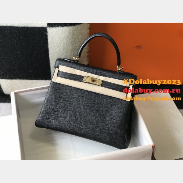 High Quality Customize Hermes Kelly 25MM/28MM TOGO LEATHER For Sale Inspired